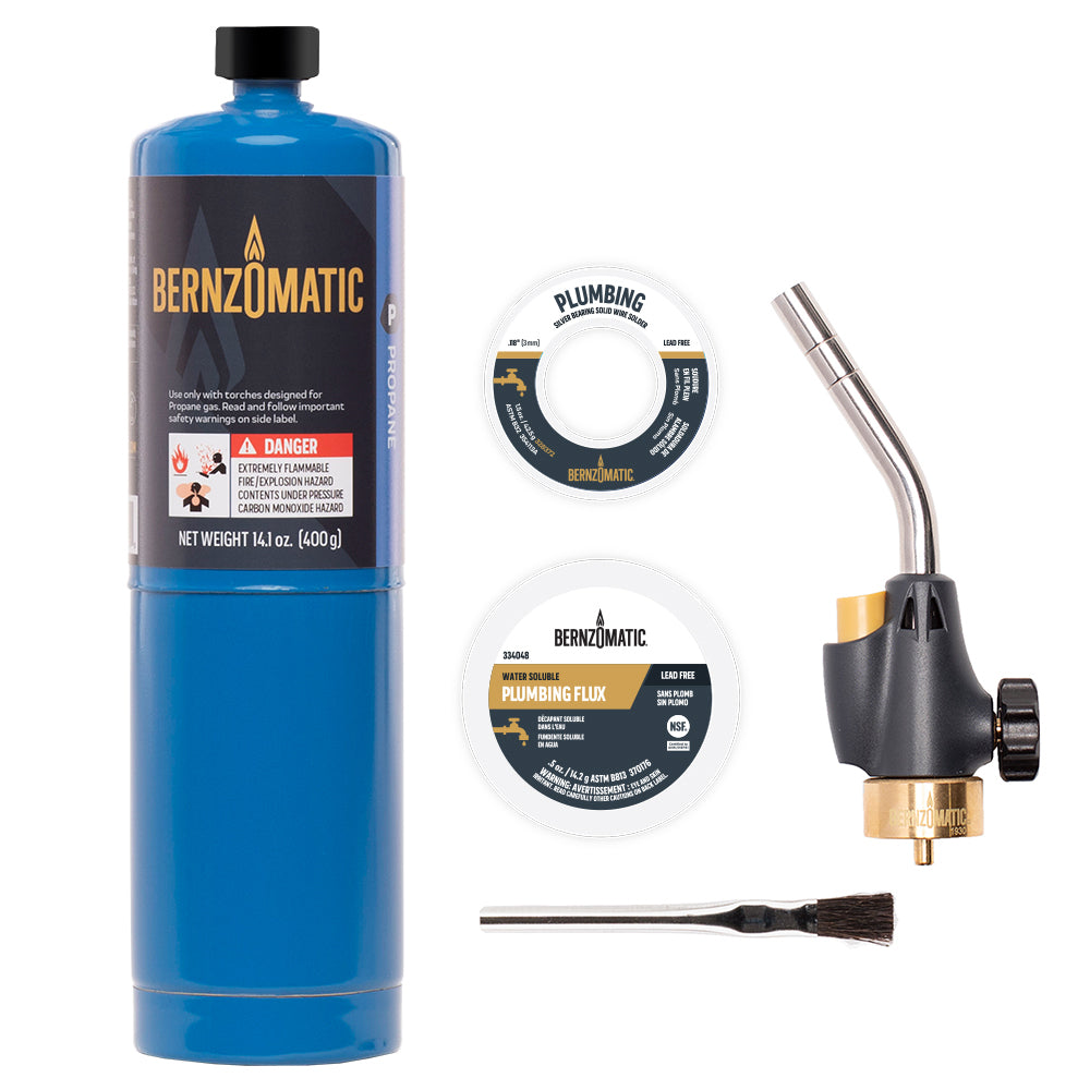 TUBOMAN SAポリッシャー Utility Torch Plumbing Kit – Bernzomatic
