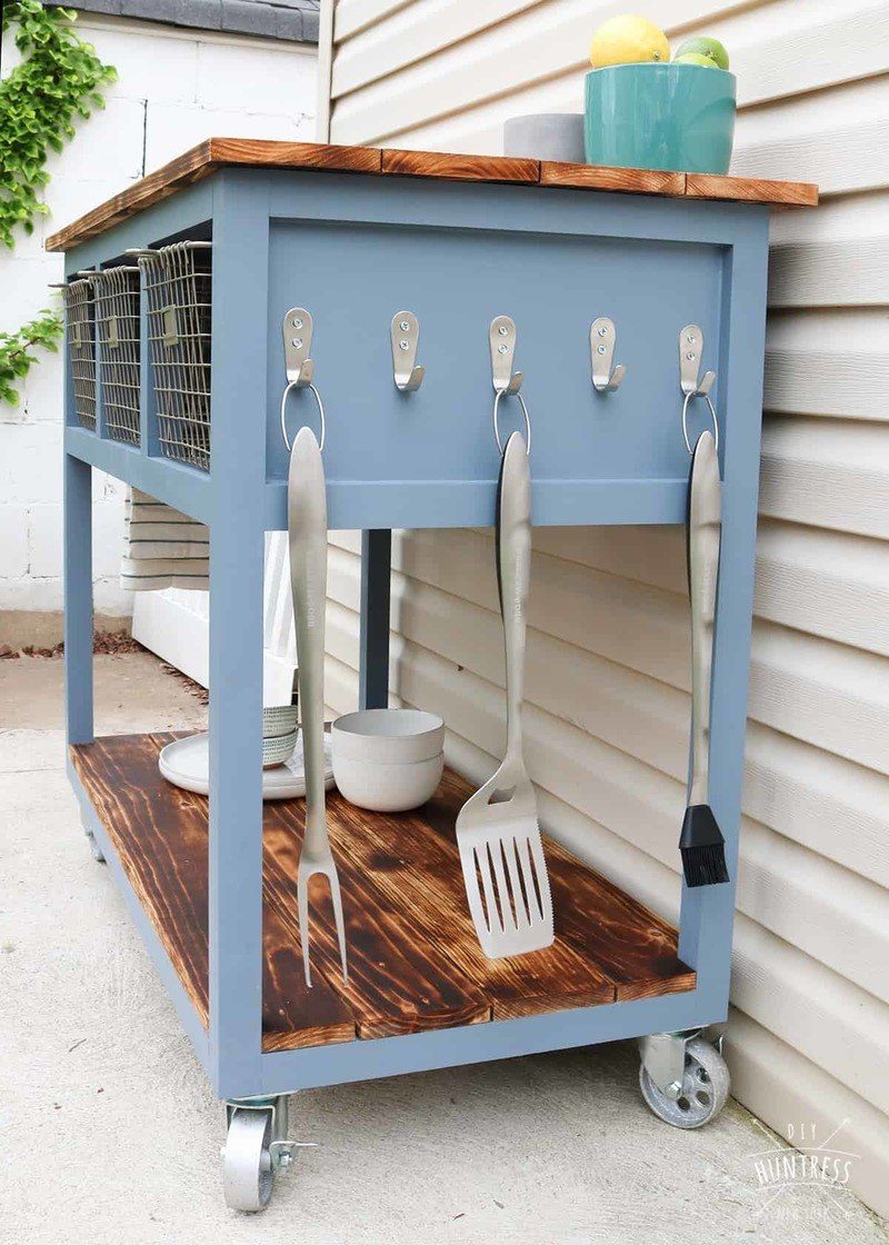 Grill cart