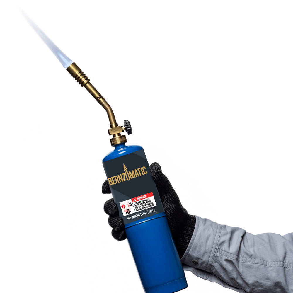Wide Flame Brass Torch
