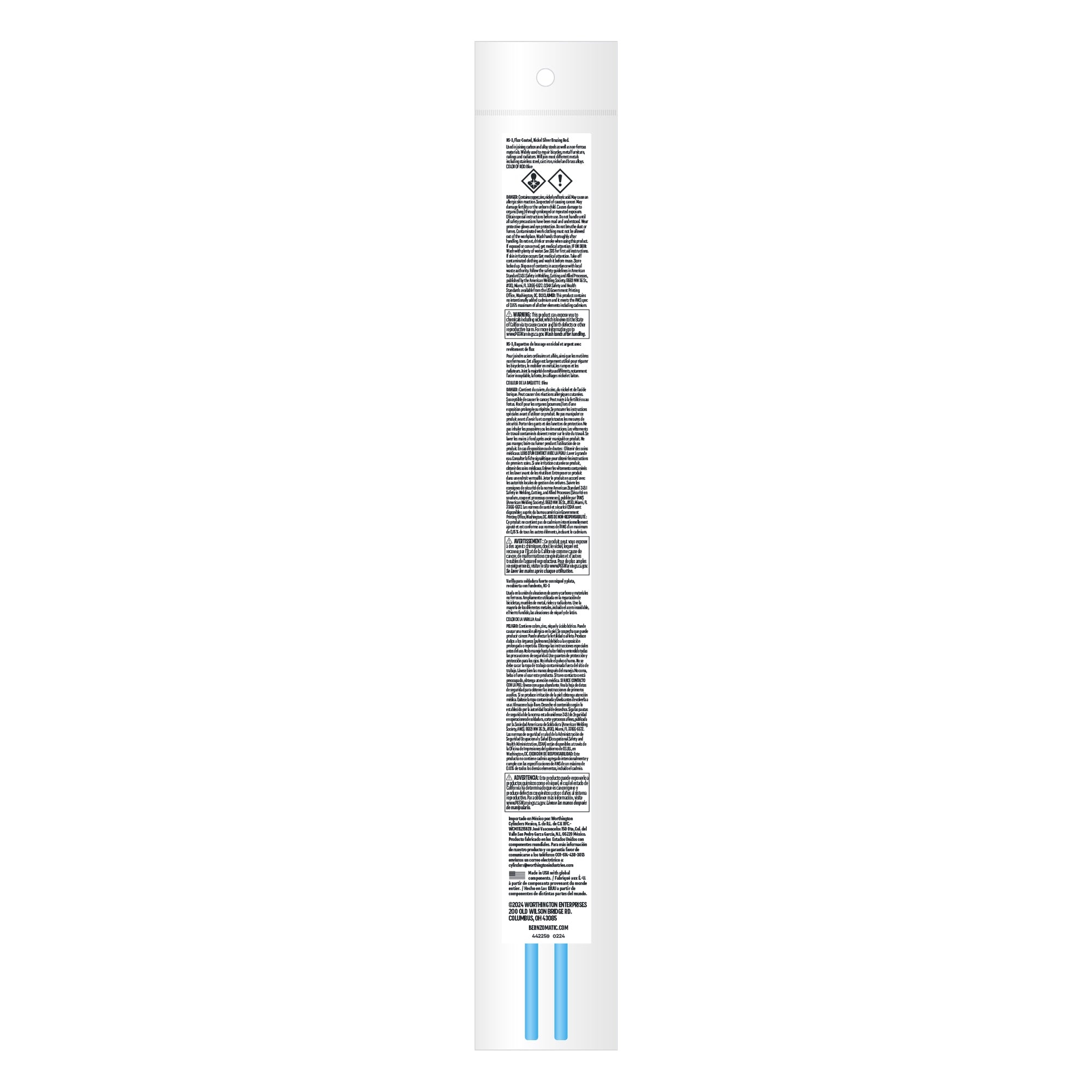 Nickel Silver Brazing and Welding Rods