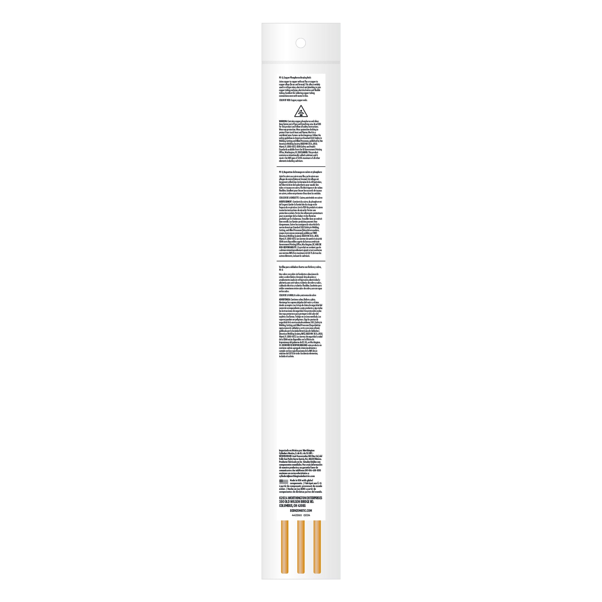 Copper Phosphorus Brazing and Welding Rods