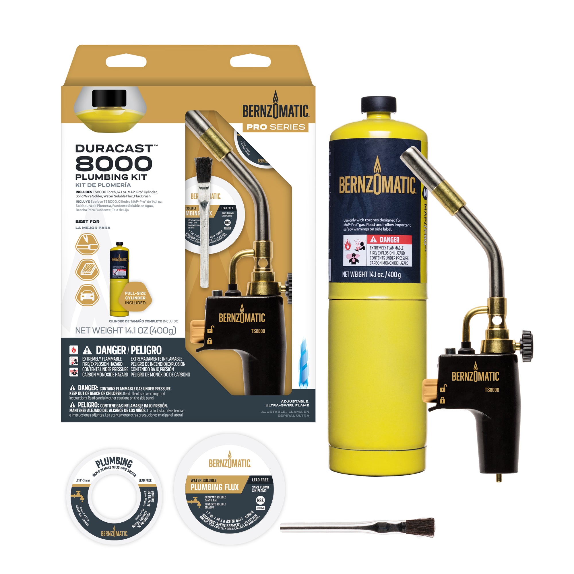 DuraCast® 8000 Torch Plumbing Kit