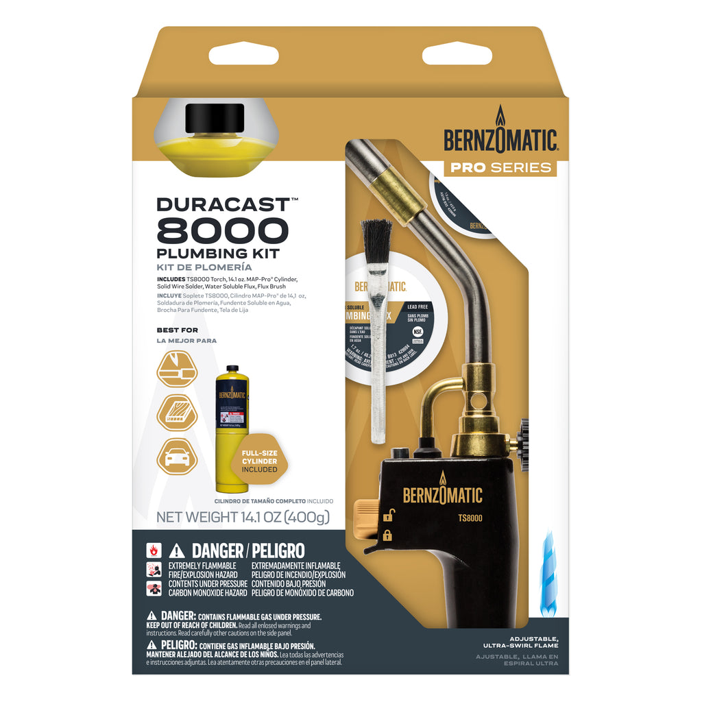 DuraCast® 8000 Torch Plumbing Kit