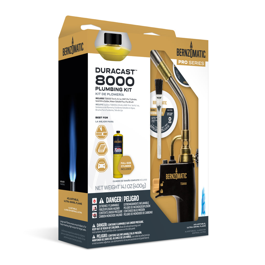 DuraCast® 8000 Torch Plumbing Kit