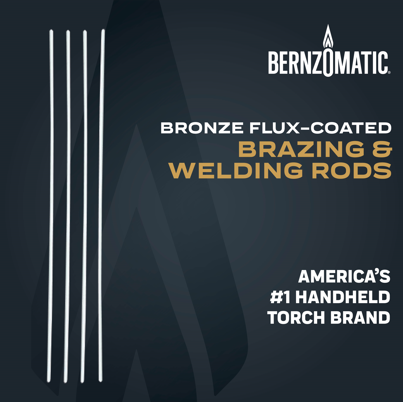 Bronze Flux-Coated Brazing and Welding Rods