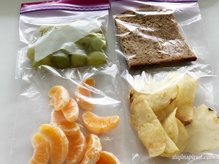 lunch plastic bag