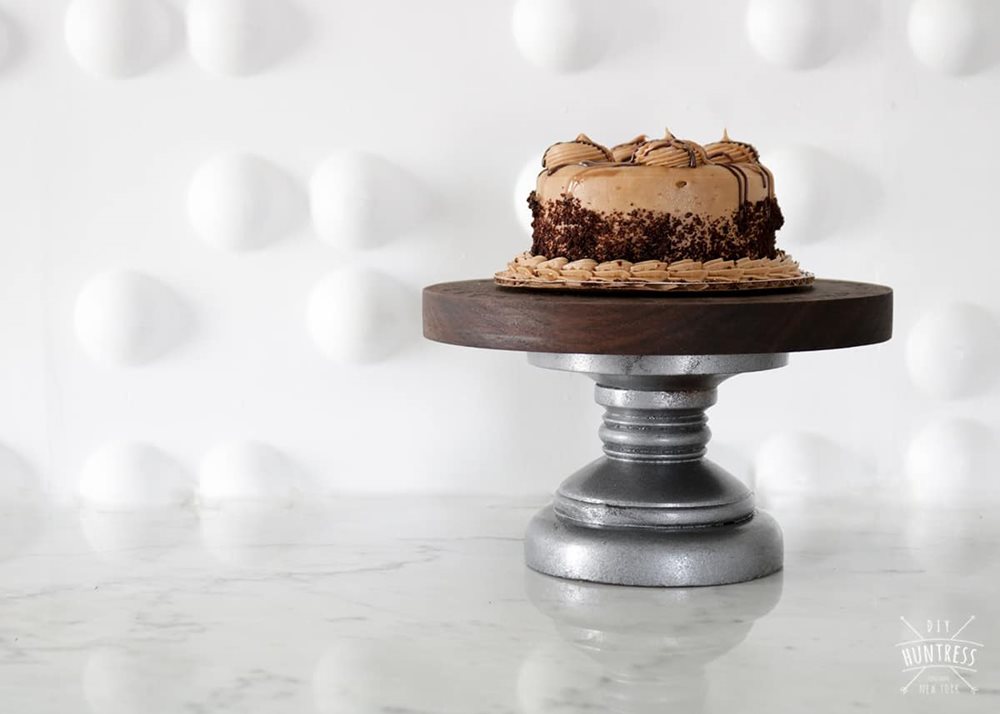 DIY Engraved Cake Stand