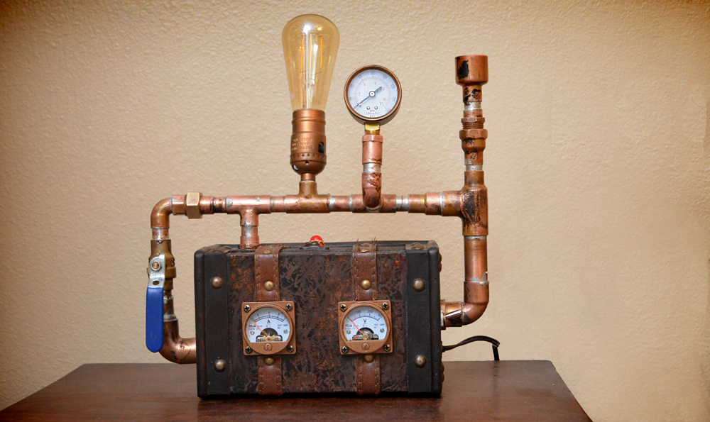 Steampunk Mini Lamp