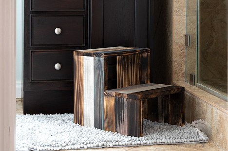 Wooden Step Stool Using Scrap Wood