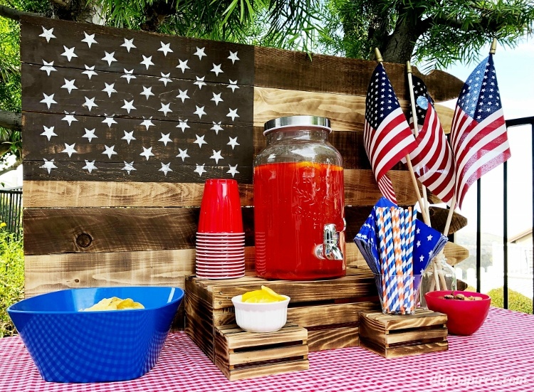 Memorial Day decorations