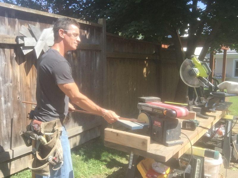 Copper clearance pipe sander