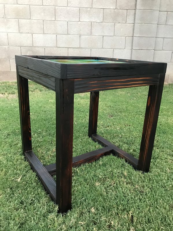 Complete torched table