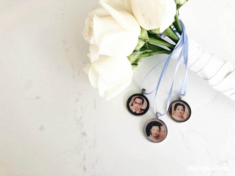 Wedding bouquet charms