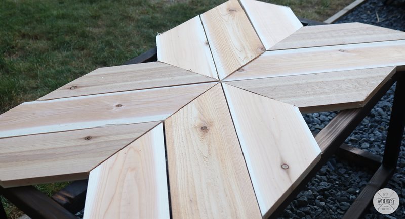 Chevron wood