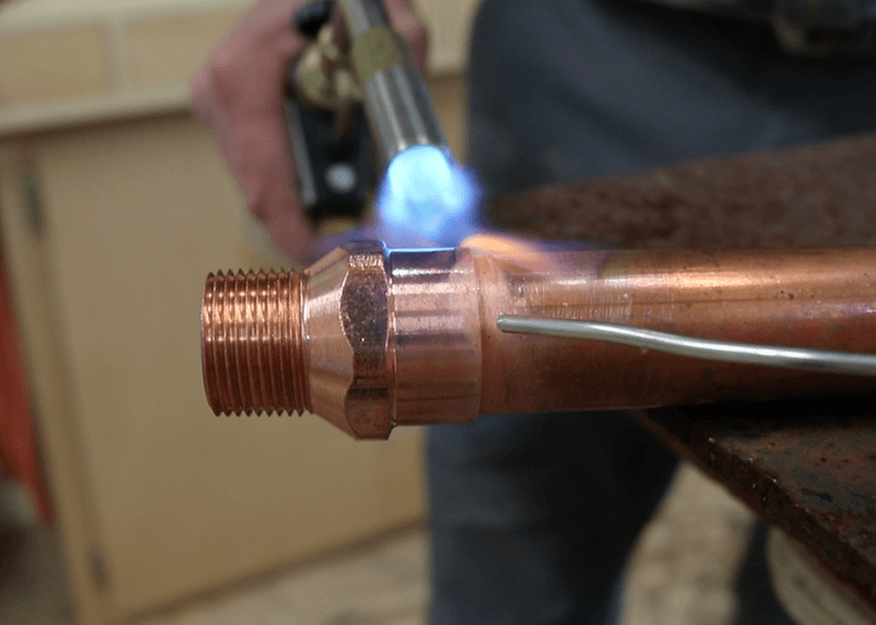 Bernzomatic, How To Solder Copper Pipe