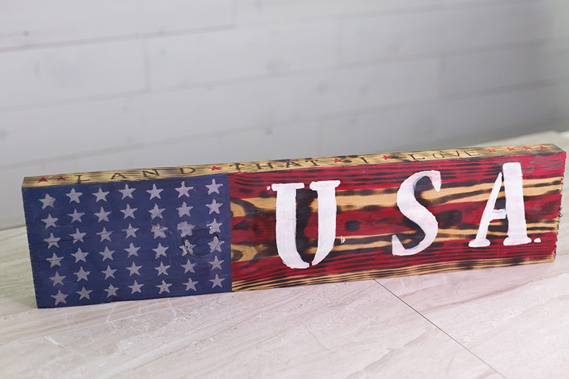 Bernzomatic  Engraved America Sign