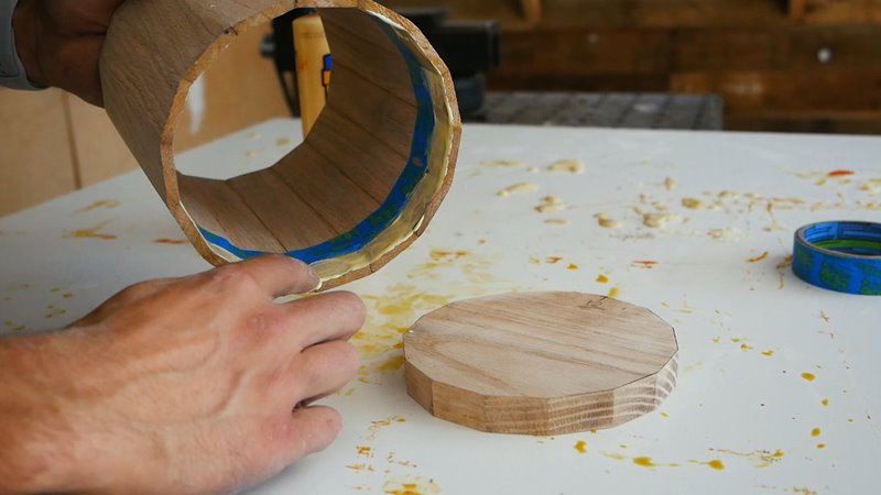 Wood glue for bottom of stein