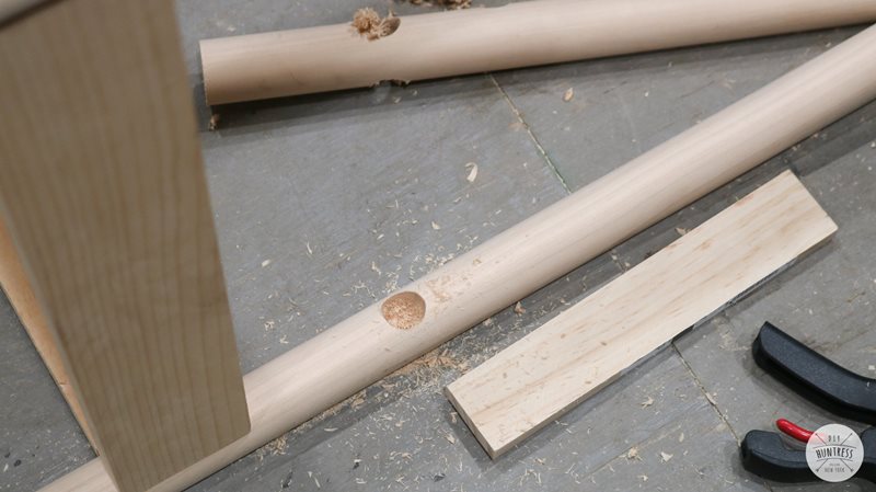 Drilled dowels